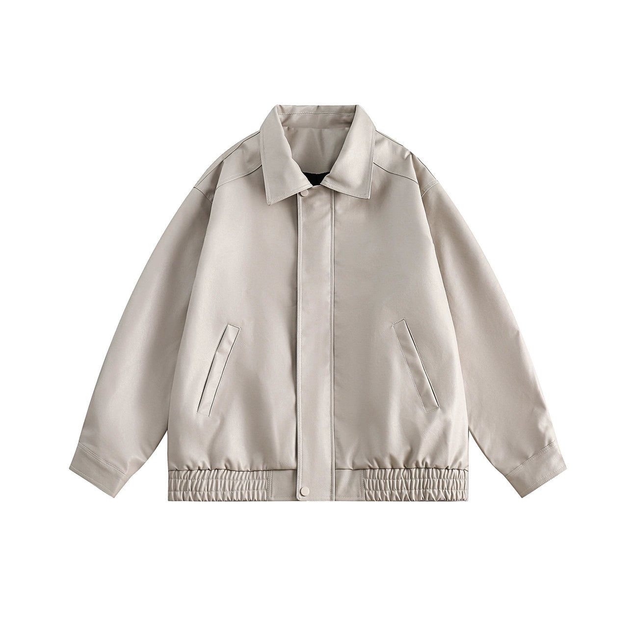 Oversize PU Leather Jacket