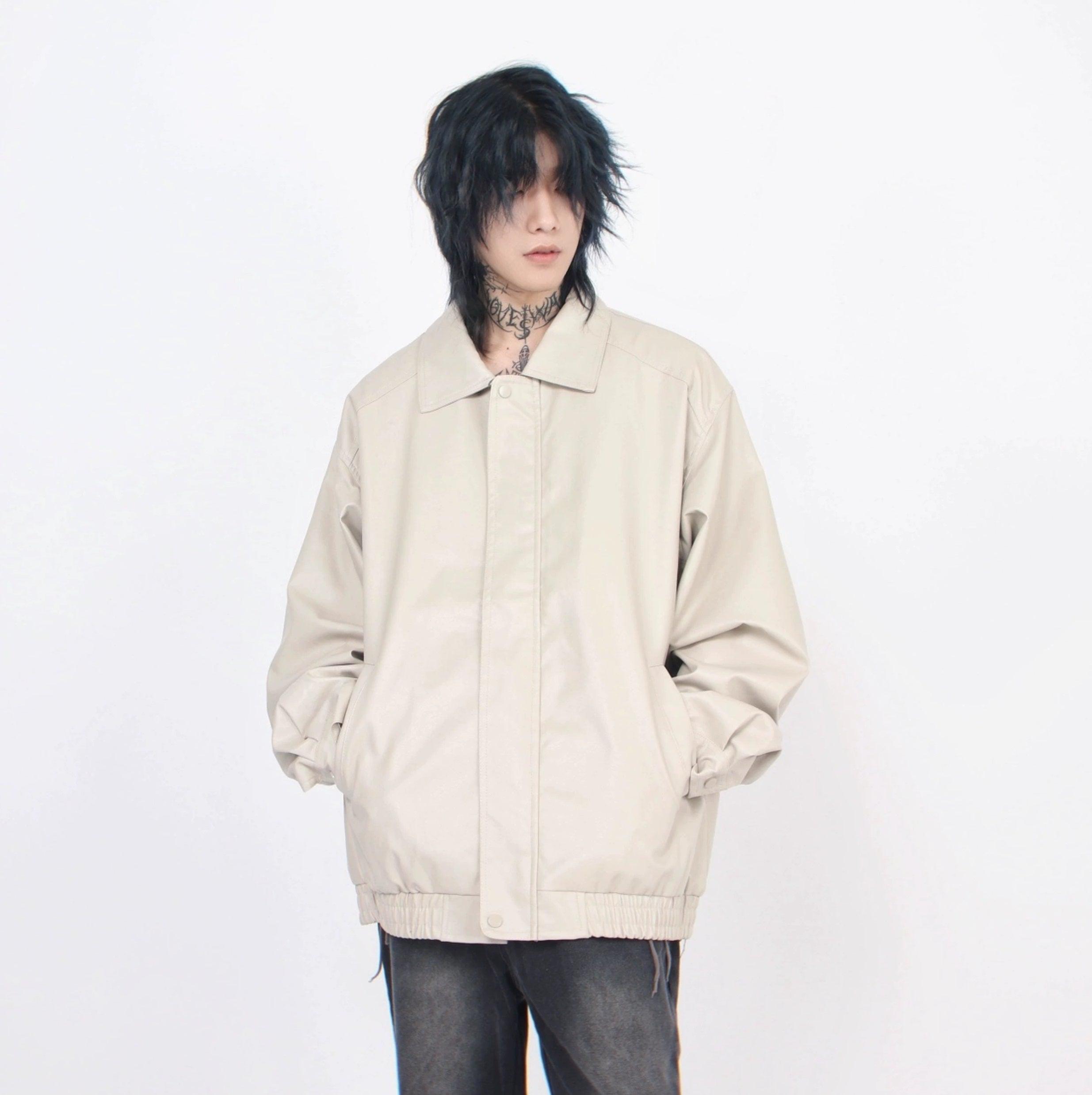 Oversize PU Leather Jacket