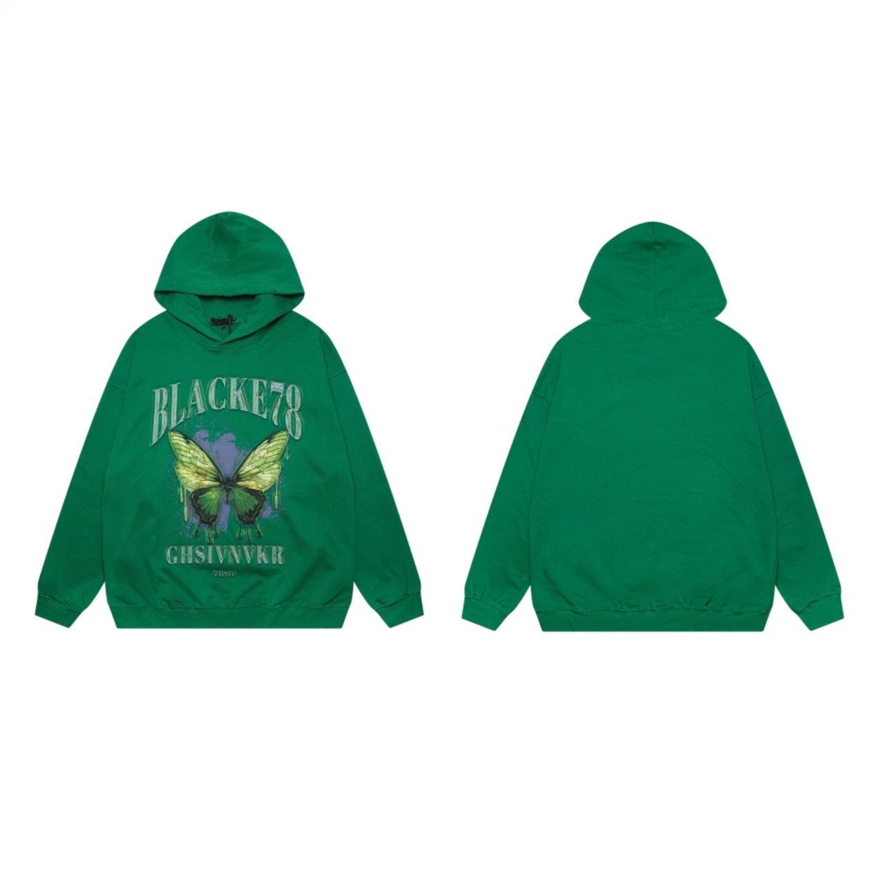 Oversize Print Hoodie