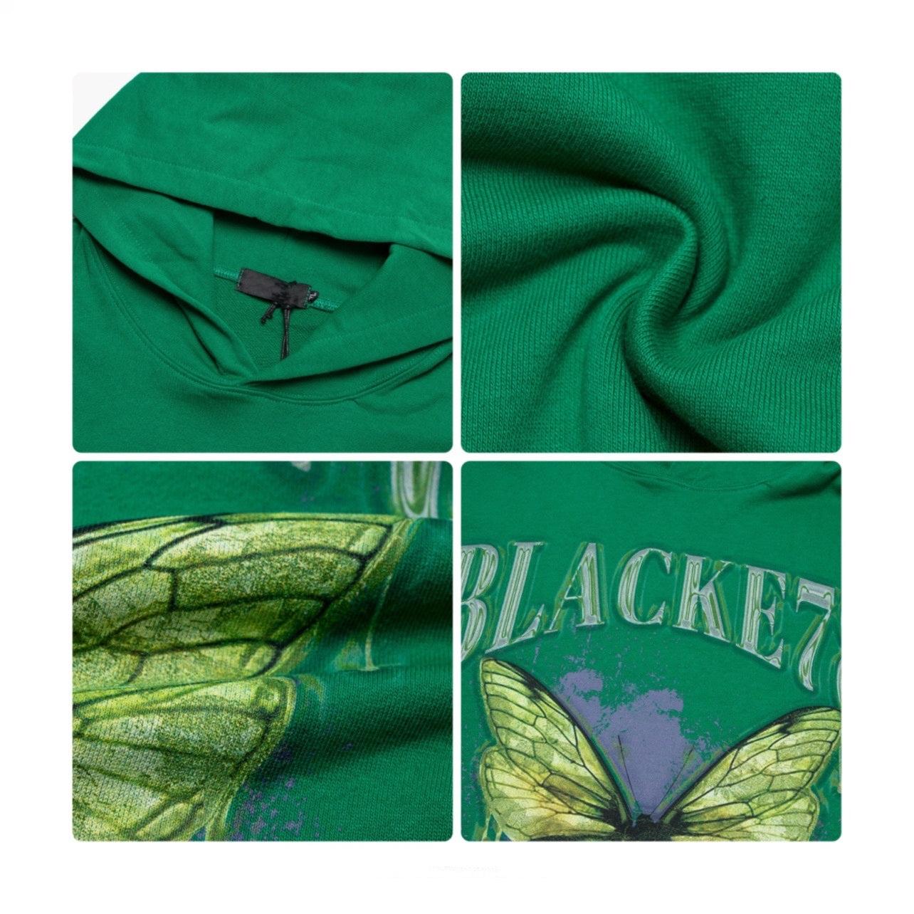 Oversize Print Hoodie