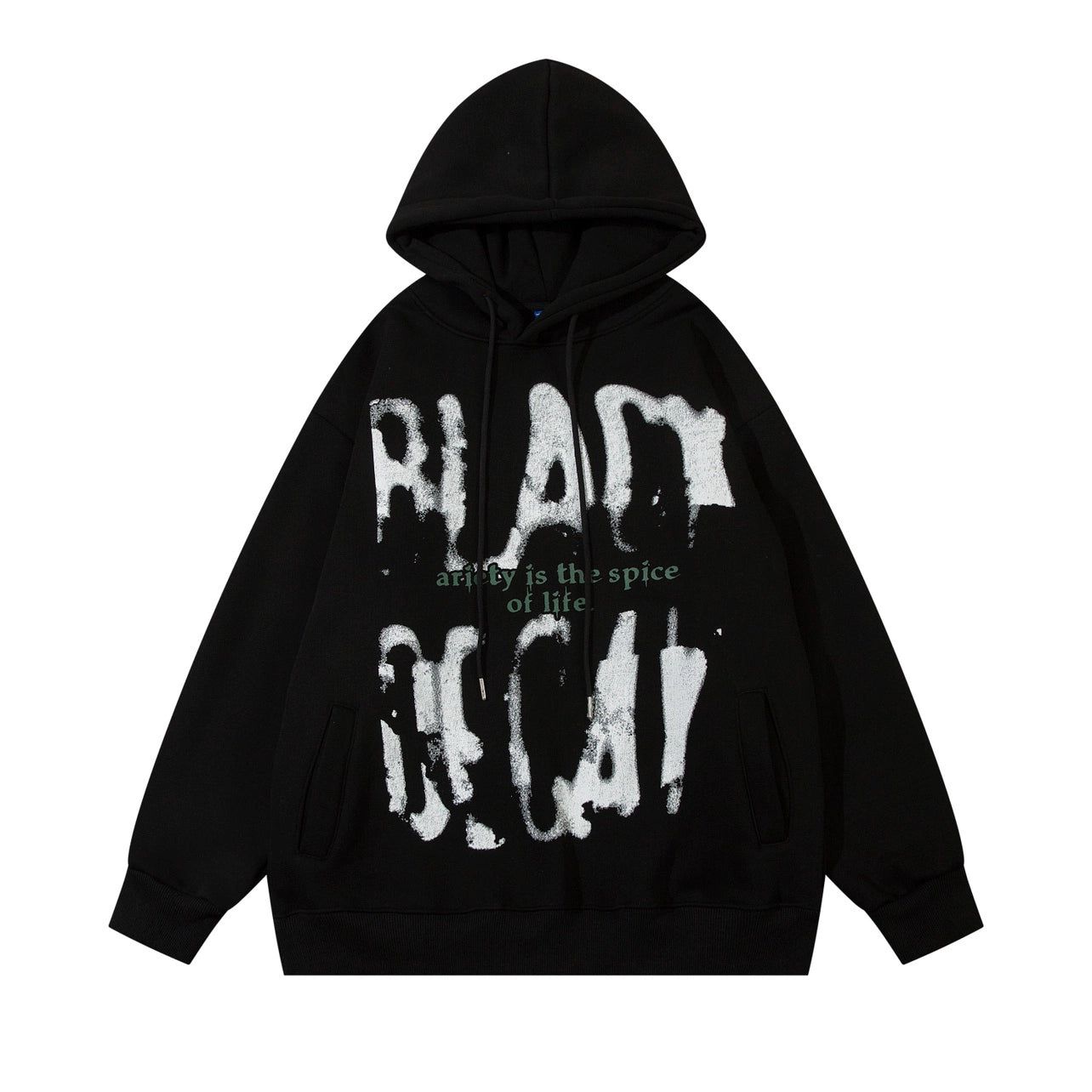 Oversize Print Hoodie