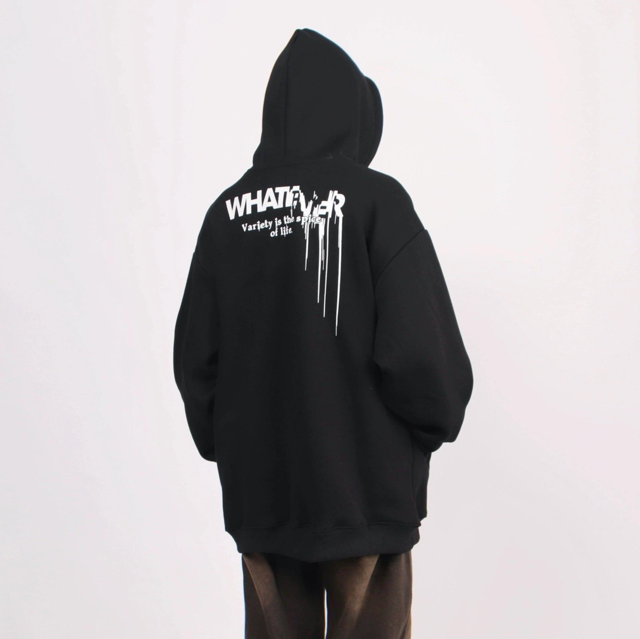 Oversize Print Hoodie