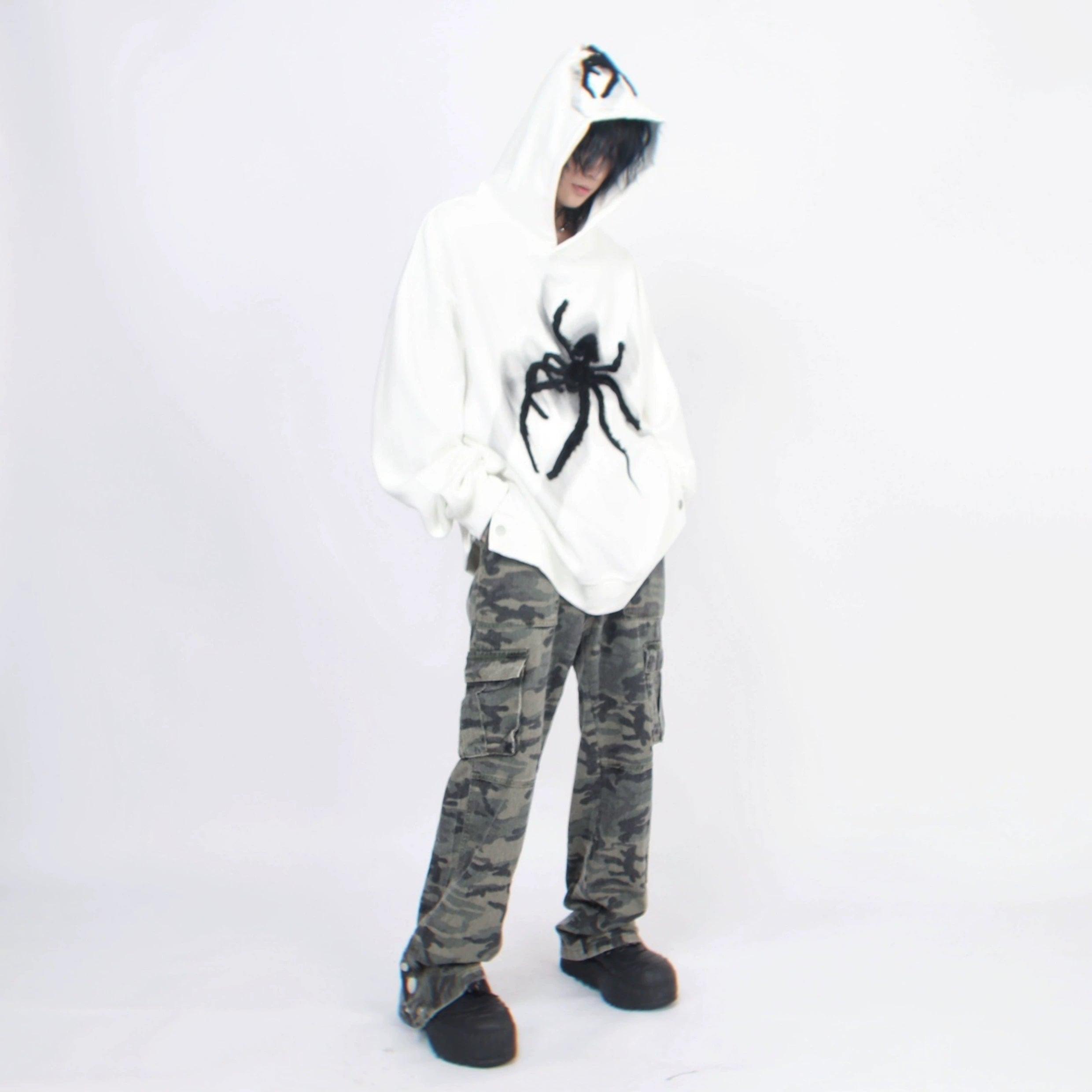 Oversize Print Hoodie