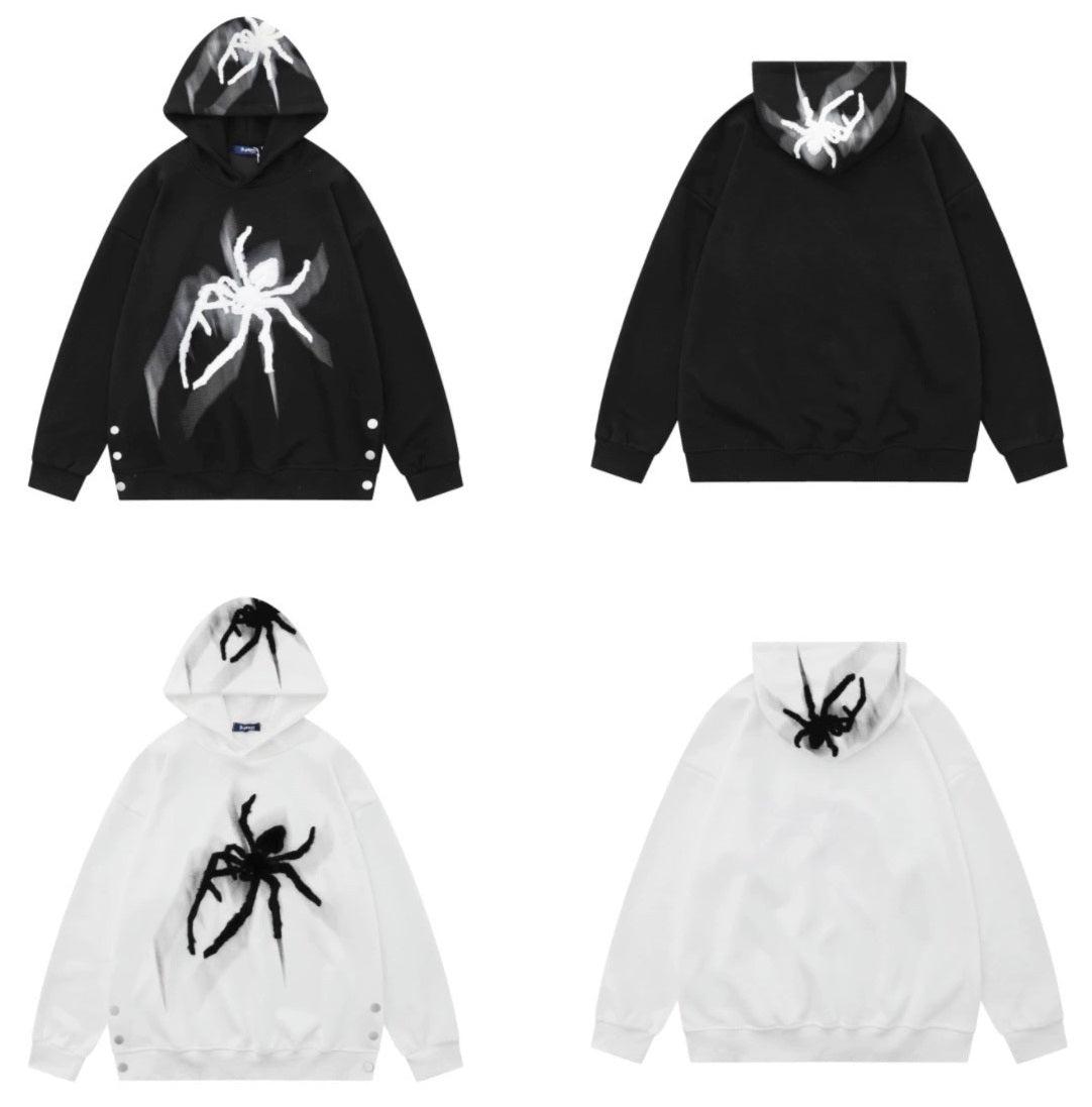 Oversize Print Hoodie