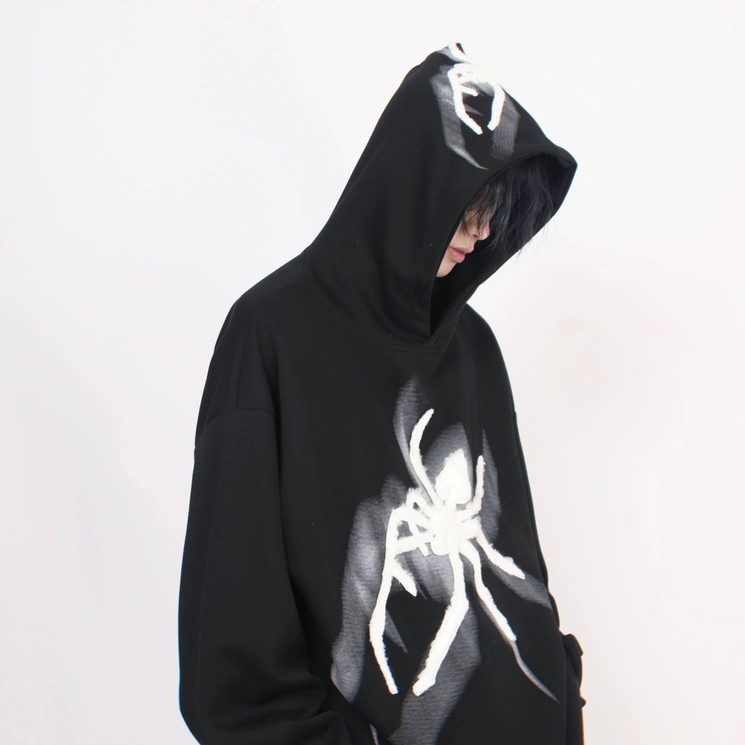 Oversize Print Hoodie