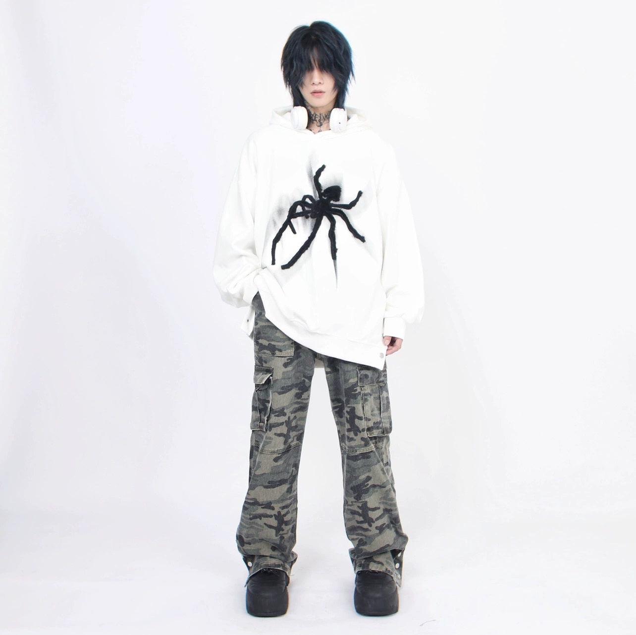 Oversize Print Hoodie
