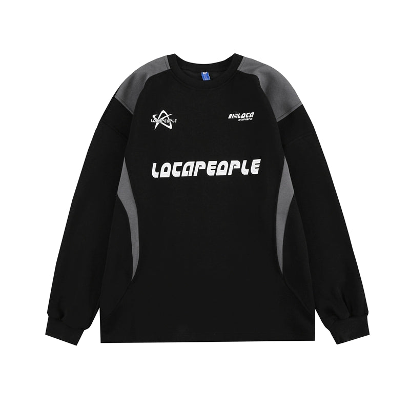 Oversized Round-Neck Sweatshirt