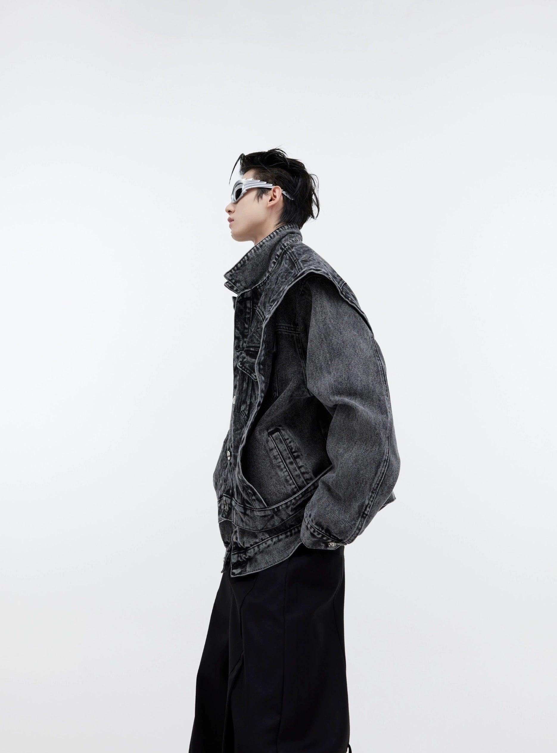 Oversize Shoulder-pad Hoodie