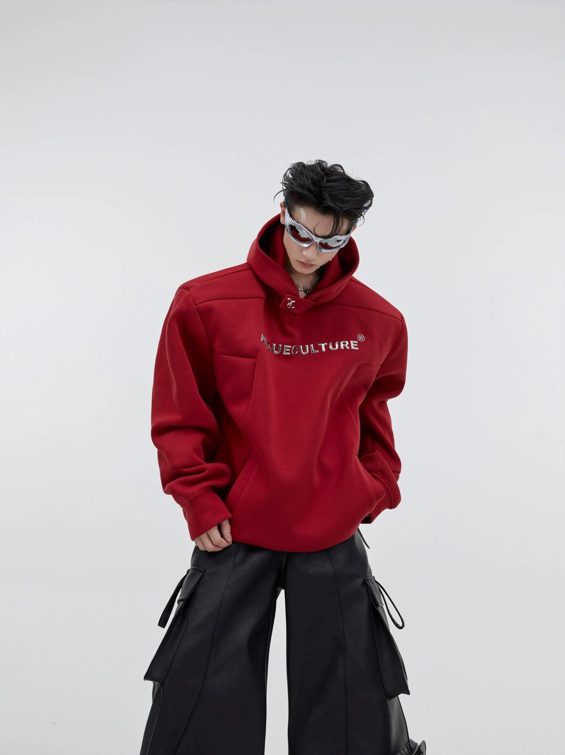 Oversize Shoulder-pad Hoodie