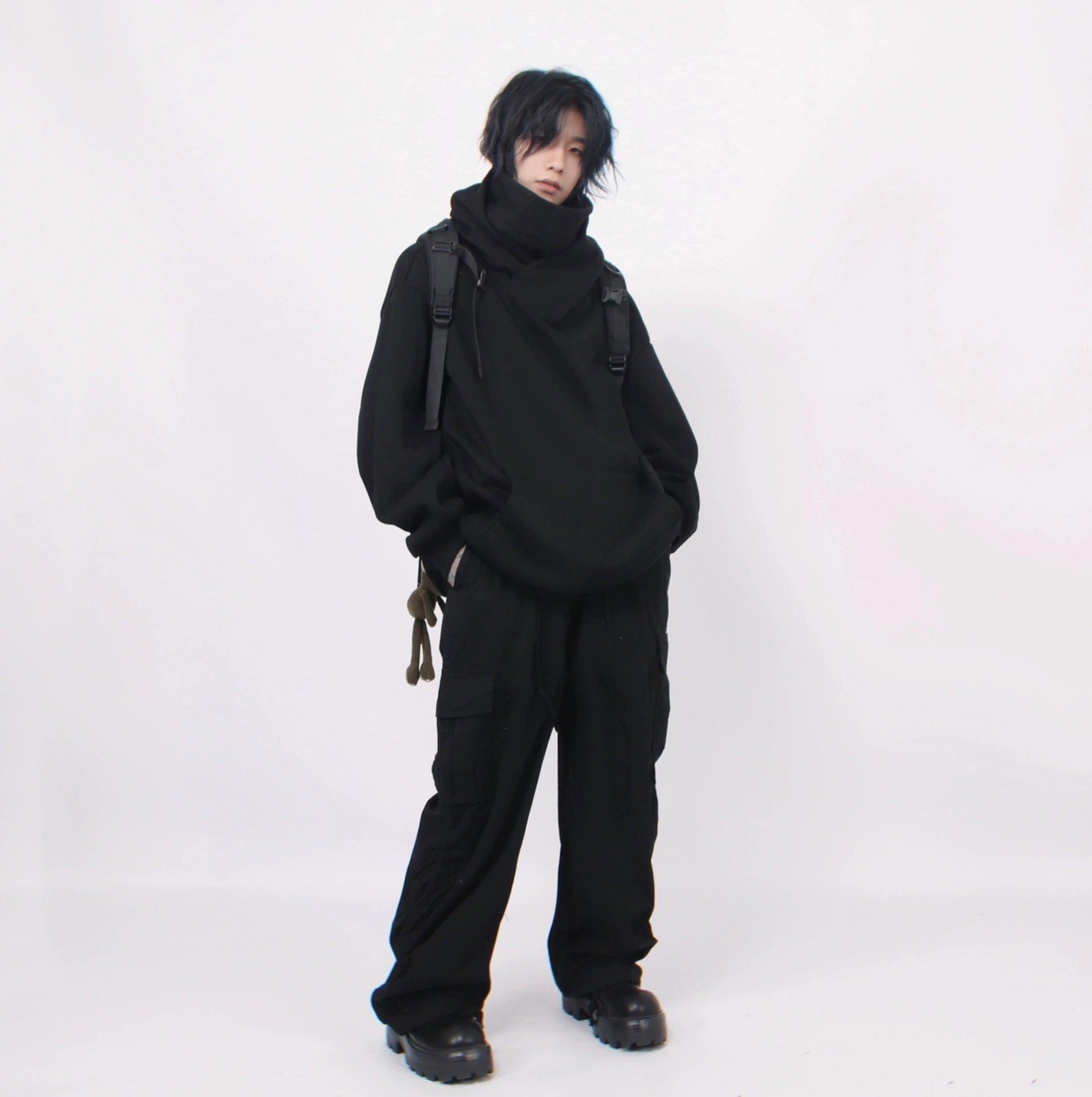 Oversize Volume Neck Hoodie