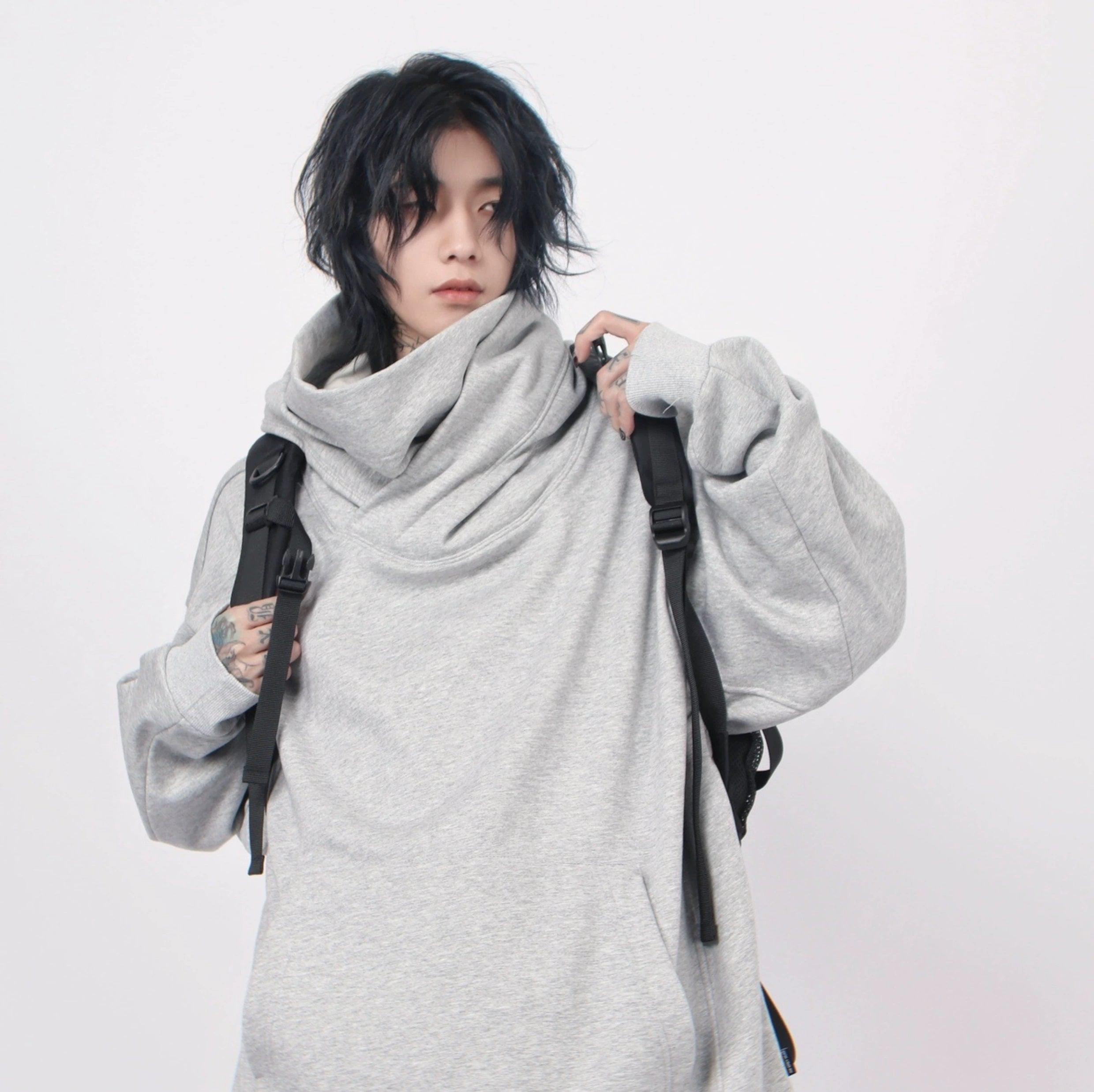 Oversize Volume Neck Hoodie