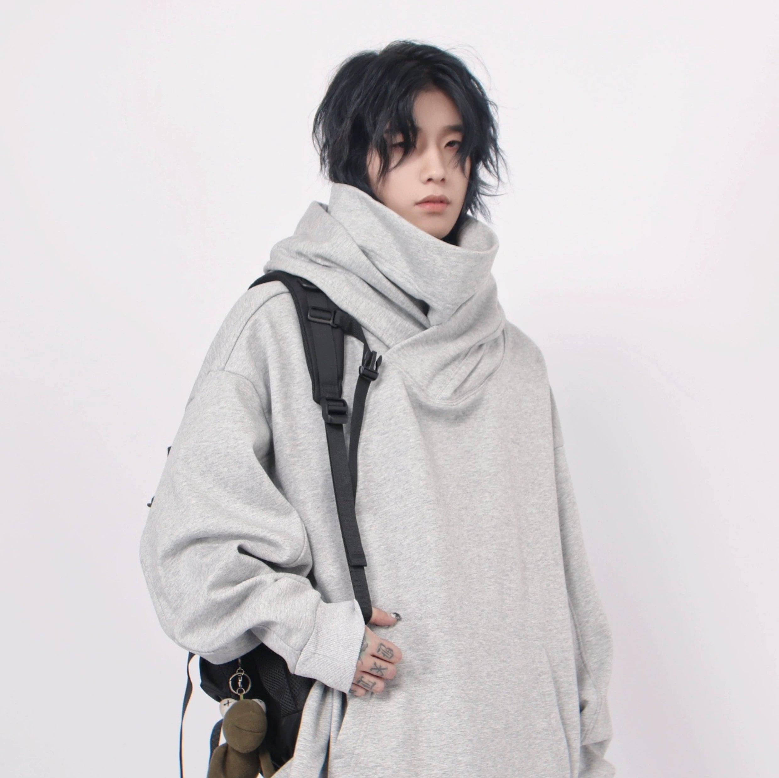Oversize Volume Neck Hoodie