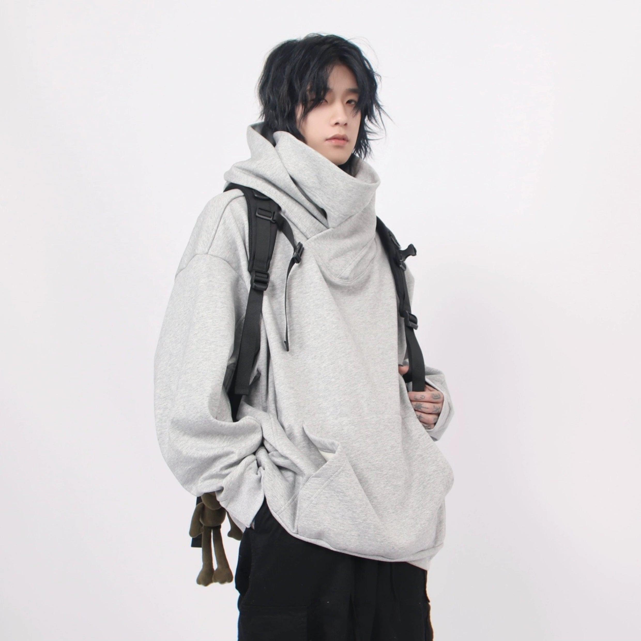 Oversize Volume Neck Hoodie
