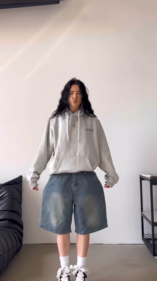 Y2K Baggy Vintage Women's Jorts - MADXMARX