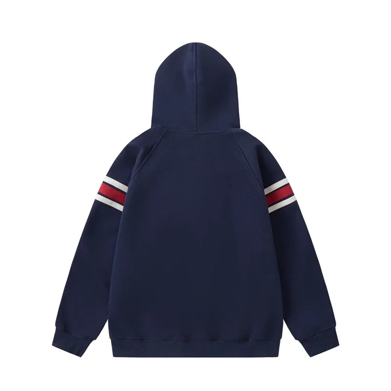 Sweat à capuche zippé de haute qualité