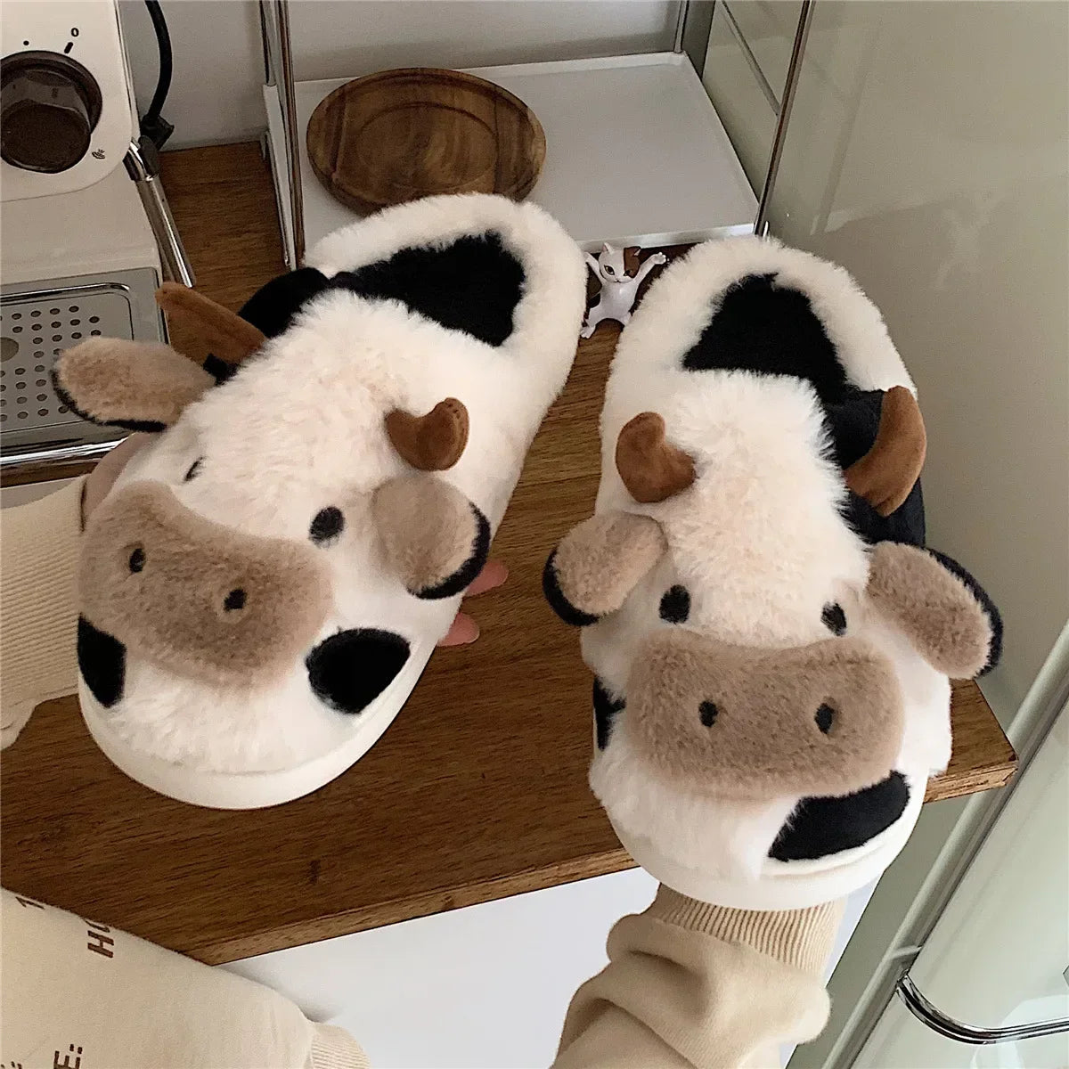 Cow Slippers