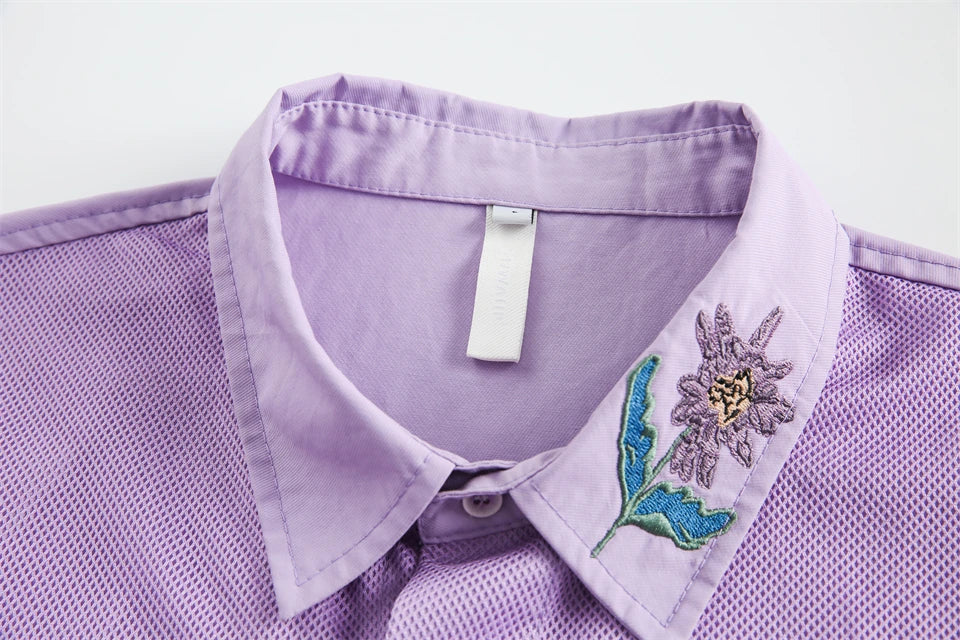Women's Purple Rose T-shirt