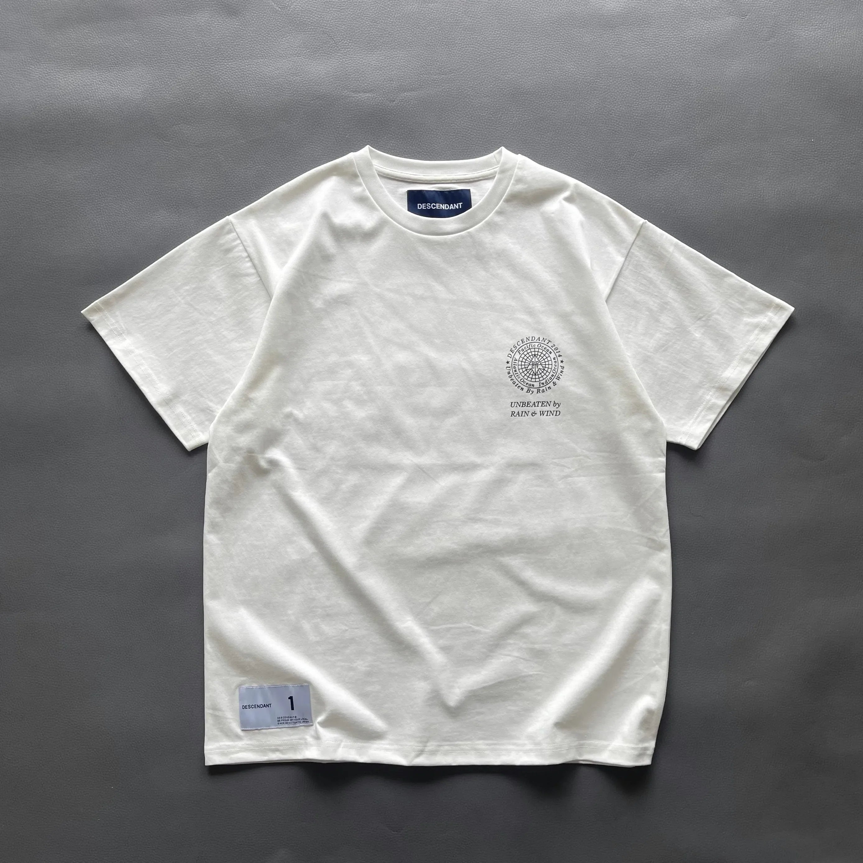 Retro Loose Cotton Outdoor Navigation T-Shirt