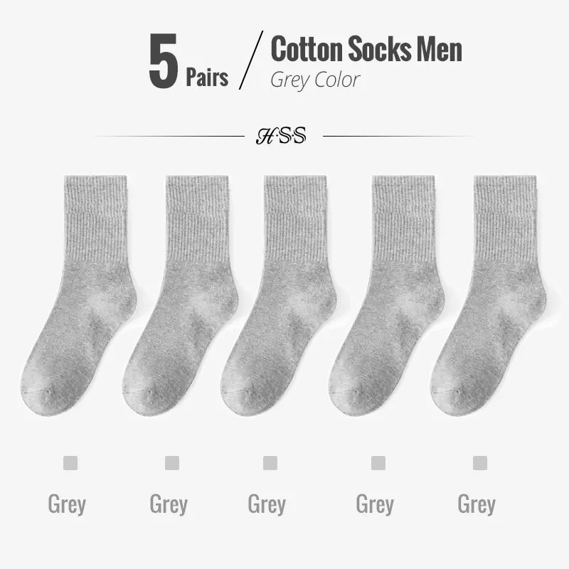 Combed Colorful Breathable Socks
