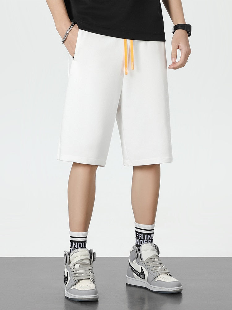 Pantaloncini a vita media con coulisse