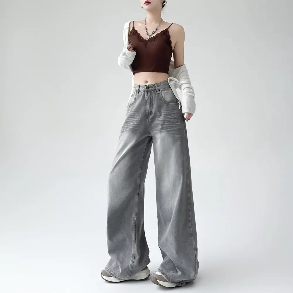 Y2K Vintage Loose Fit Denim Jeans