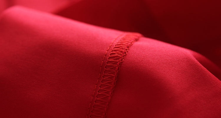 Pantaloncini a vita alta in poliestere con bottoni