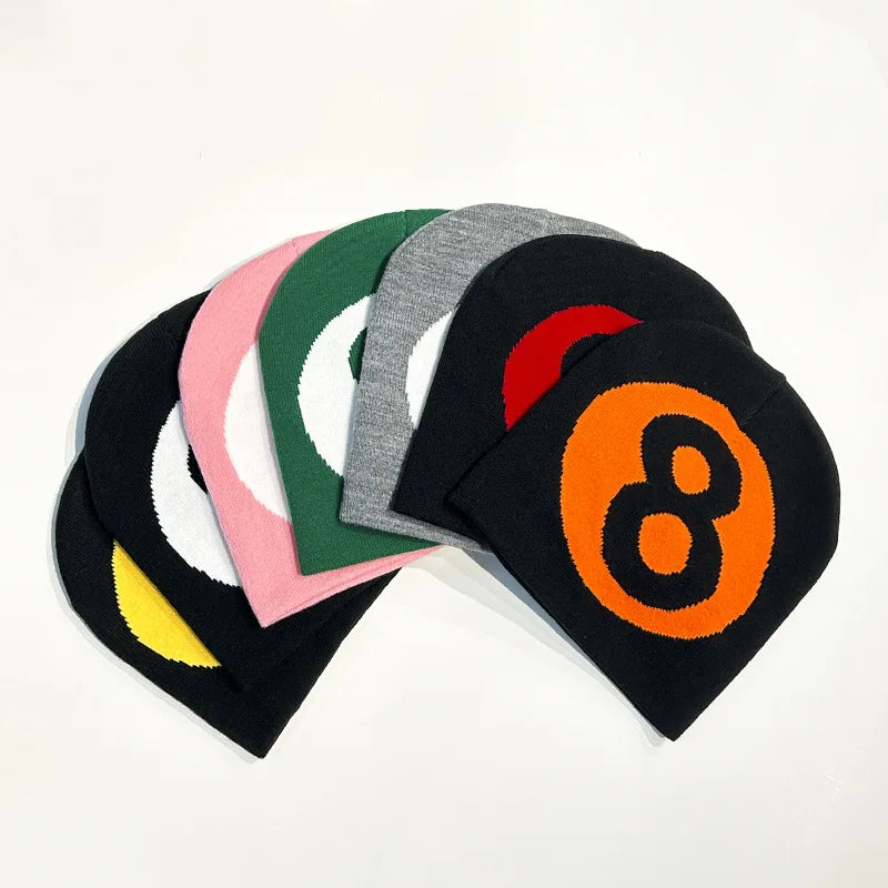 Billiard Balls Soft Knitted Hats