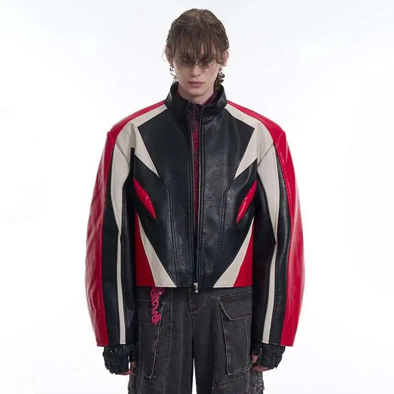 High Street Warmth Without Bulk Leather Jacket