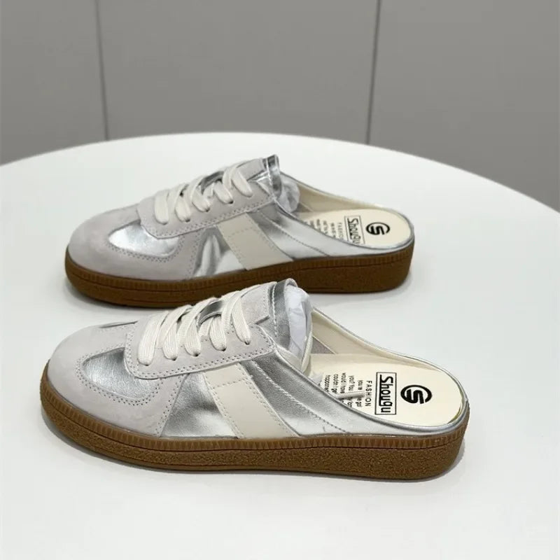 Comfortable Slip On Platform Loafers School Shoes