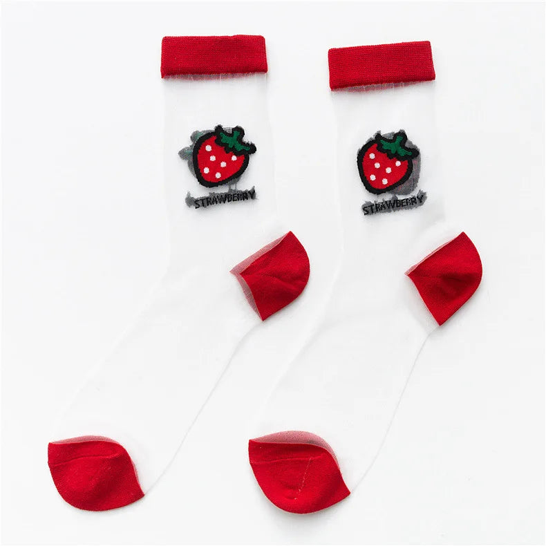 Creative High Quality Cartoon Silk Socks