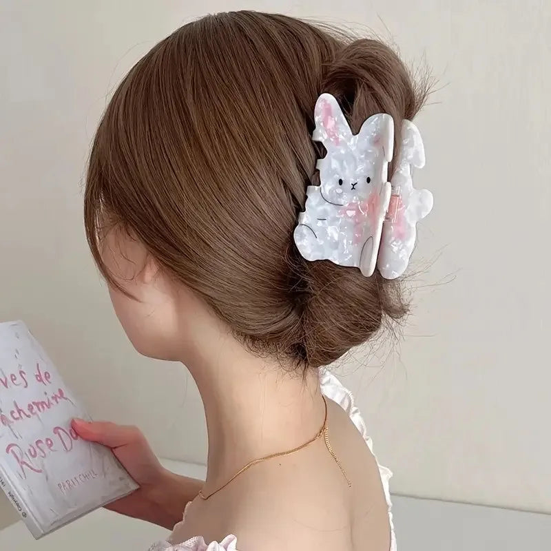 Sweet Little Rabbit Bow Hair Clip