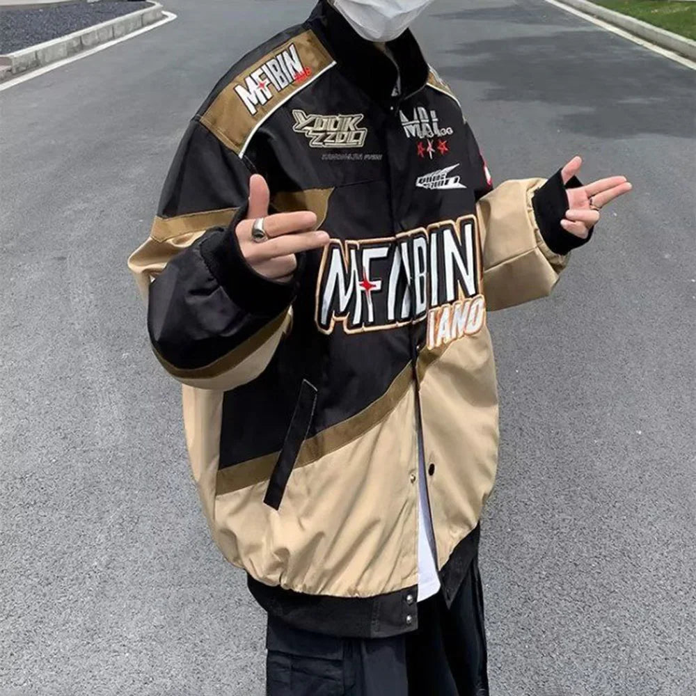 Oversized Energy Racing Motorcycle Jacket