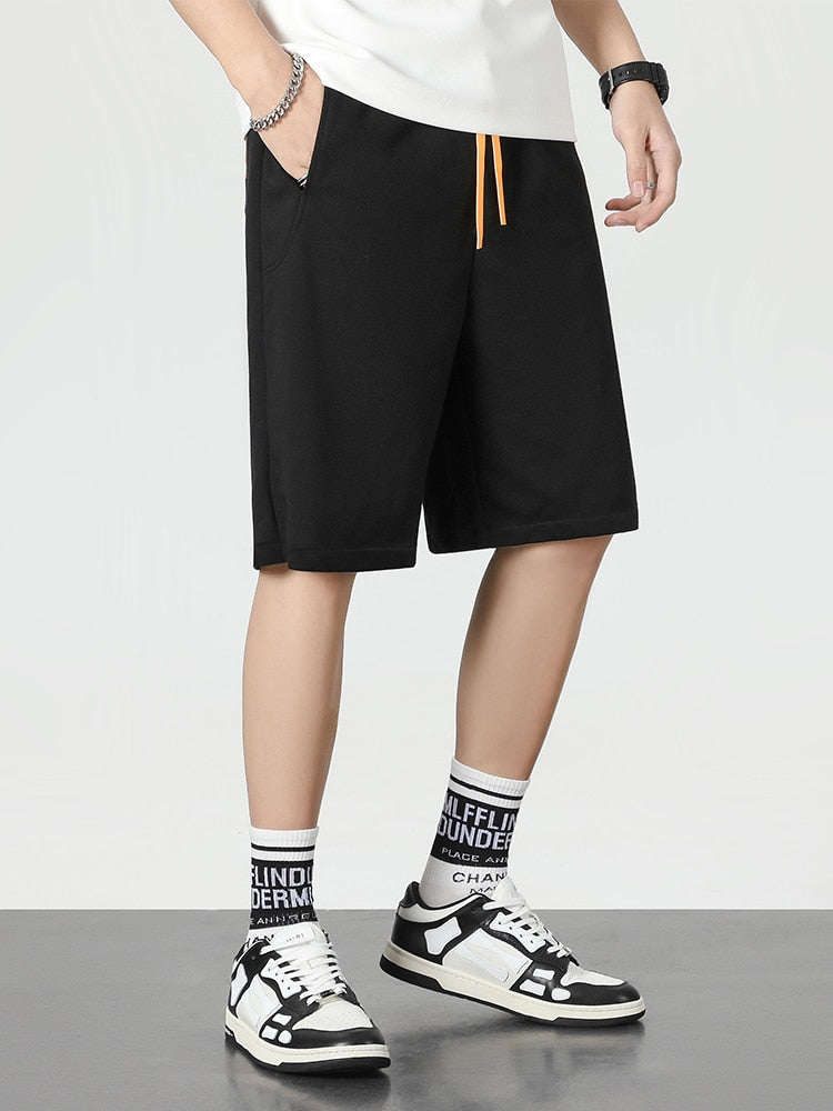 Pantaloncini a vita media con coulisse