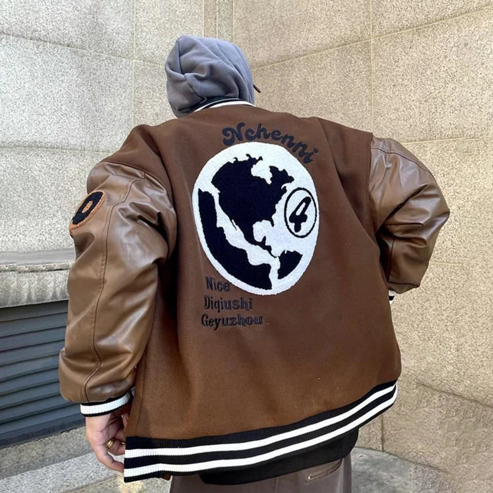 Retro American Style Baseball Versatile Jacket