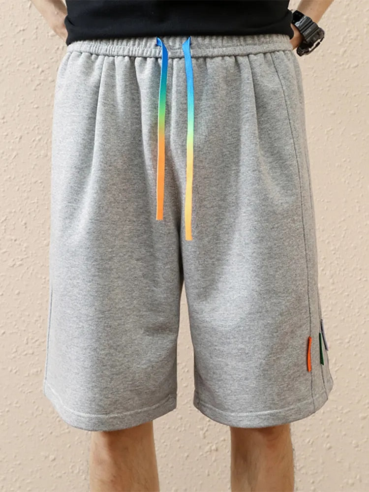 Pantaloncini larghi arcobaleno