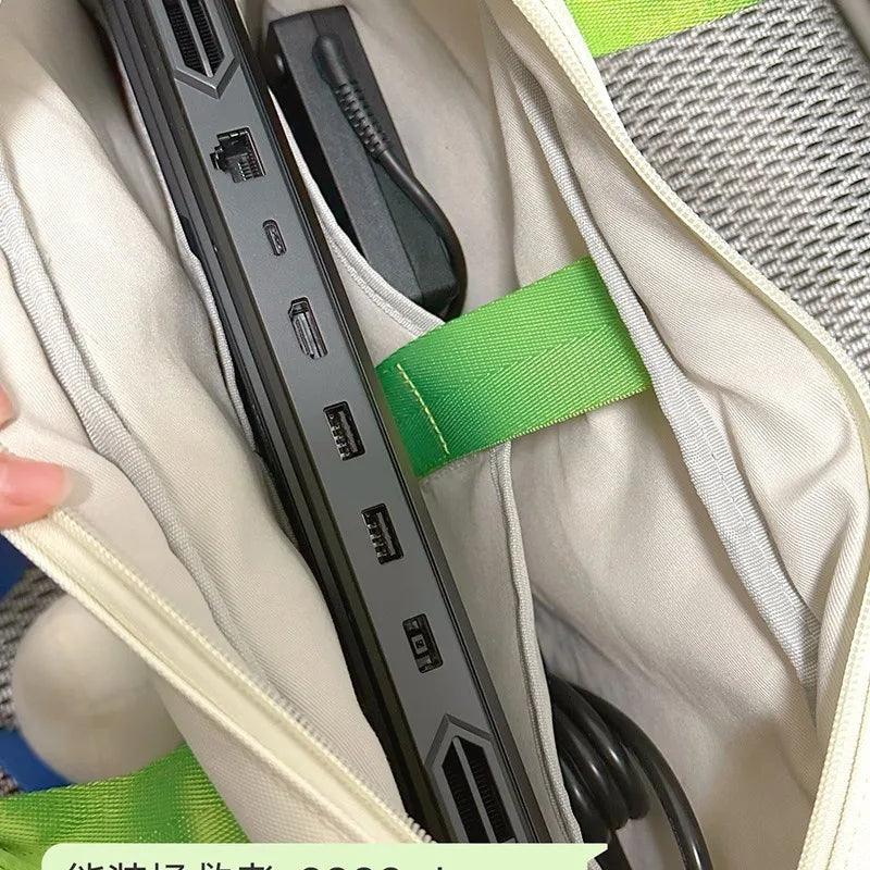 Y2K Smiling Laptop Bag
