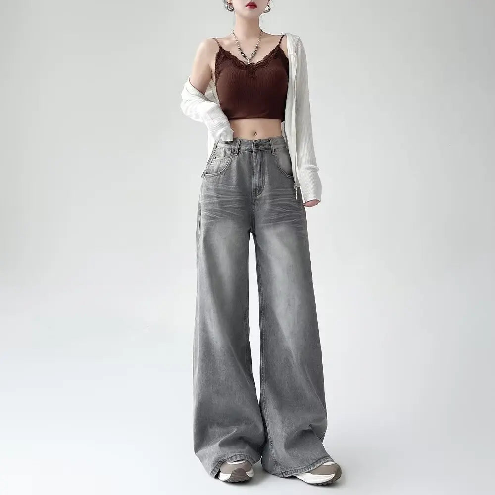 Y2K Vintage Loose Fit Denim Jeans