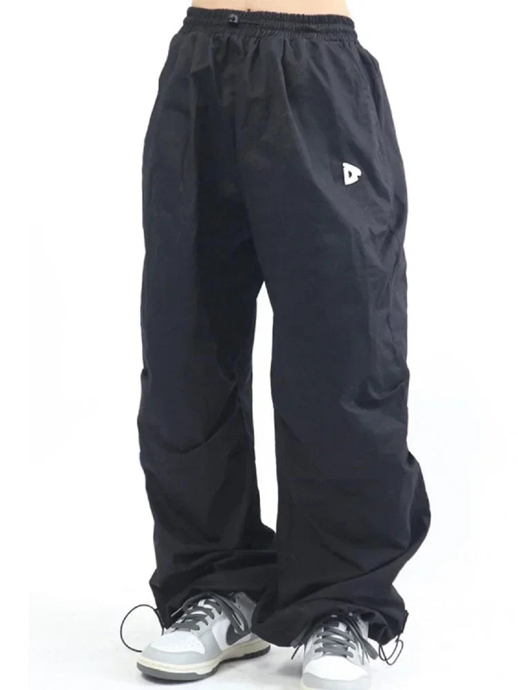 Techwear Cargo Parachute Pants