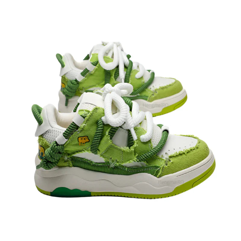 Sneakers de skateboard rétro Y2K