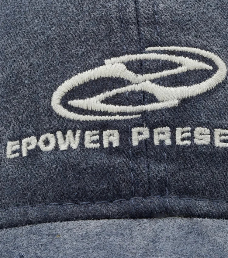 Letter Embroidery Peaked Cap