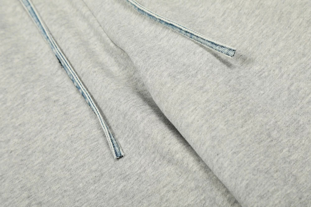 Y2K Elastic Waist Baggy Sports Sweatpants