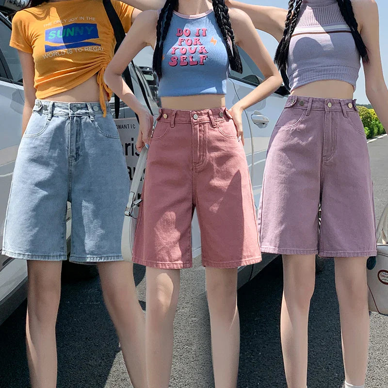 Y2k Baggy Shorts voor dames