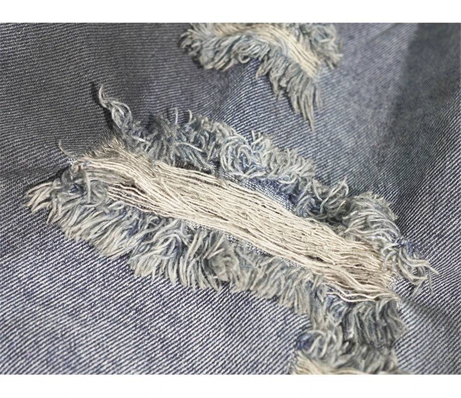 Retro Camouflage Splicing Denim Jorts