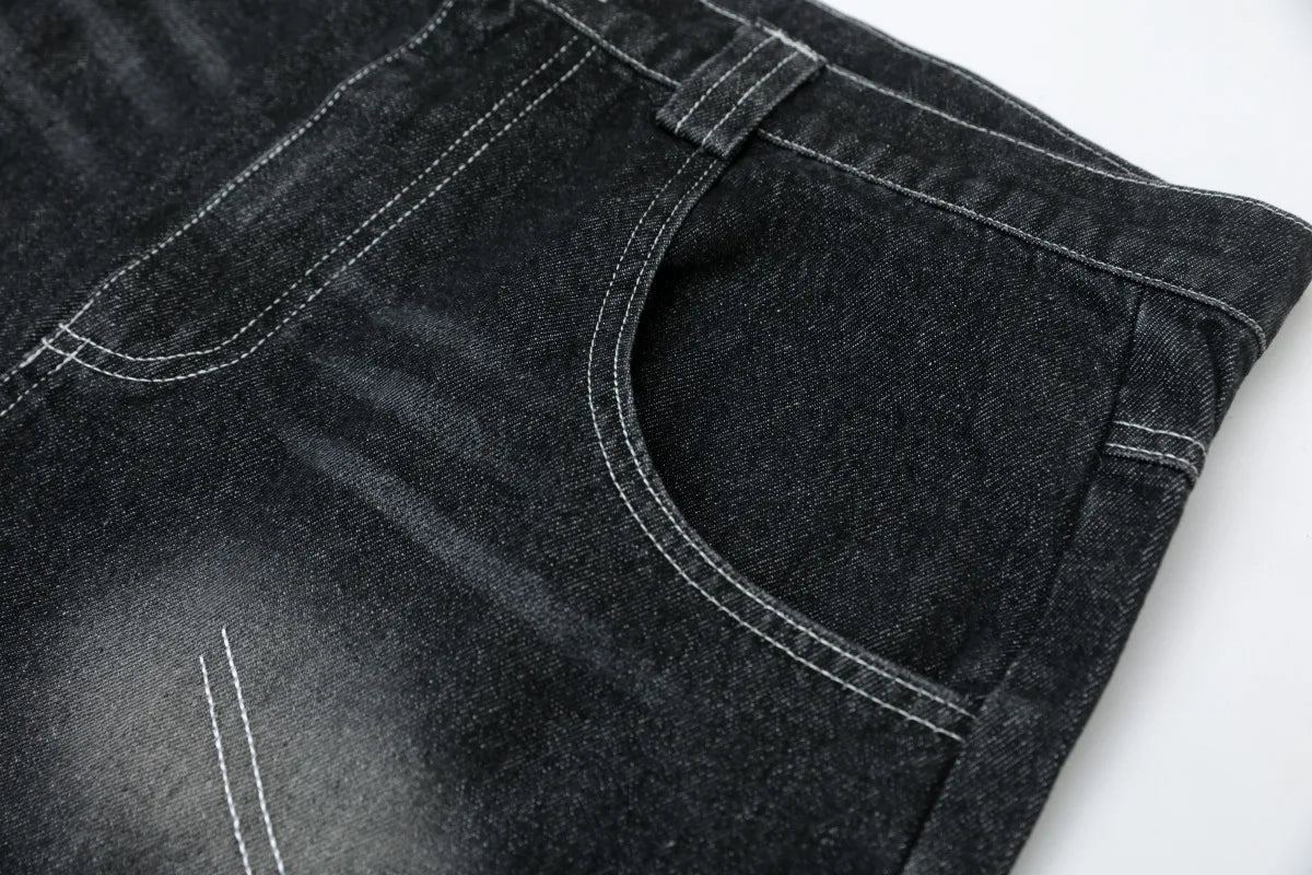 Y2k Baggy Reverse Washed Jorts
