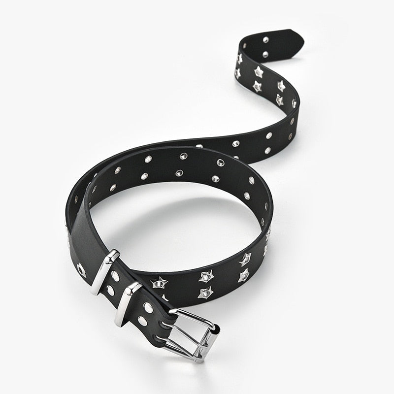 Star Rivet Belt Goth