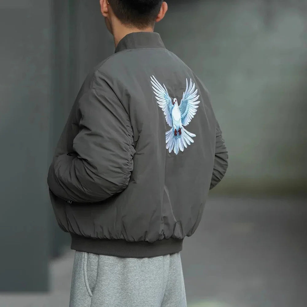 Embroidered Retro High-End Baseball Jacket