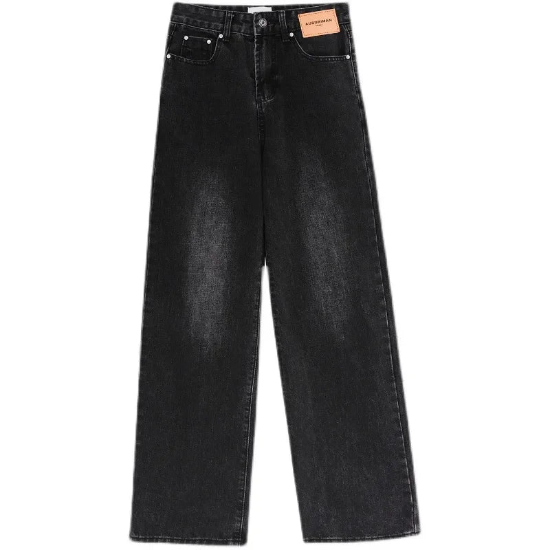 Men's Casual High Waist Fit Denim Jeans
