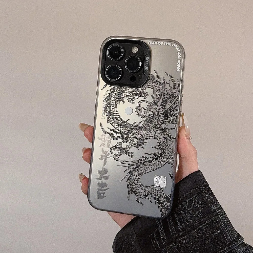 Laser Dragon iphone case