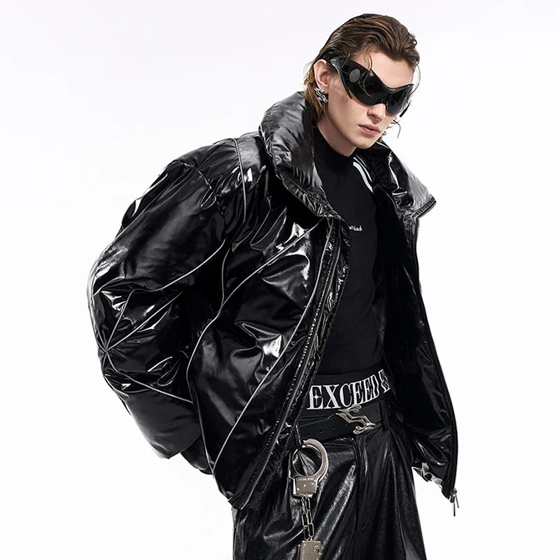 Luxury Winter Glossy Comfy AF Padded Jacket