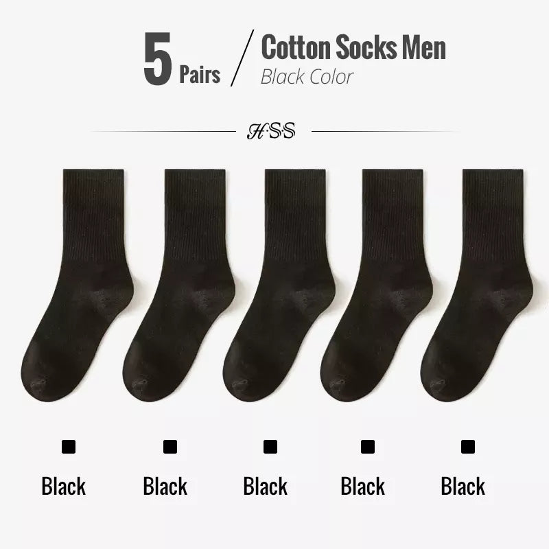 Combed Colorful Breathable Socks
